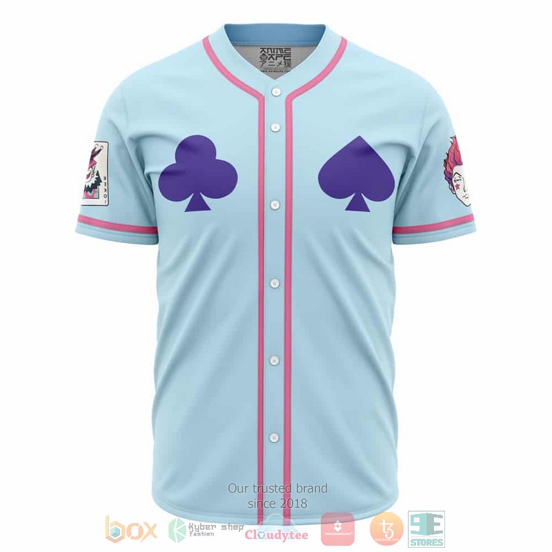 Hypnotic Eye Hisoka Hunter X Hunter Baseball Jersey