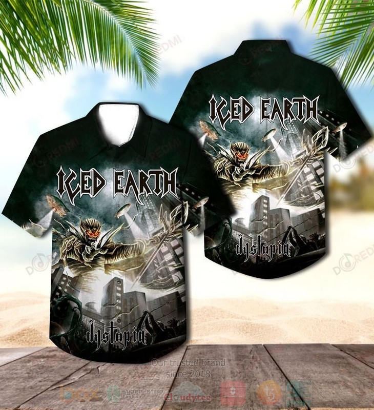 Iced Earth Dystopia Hawaiian Shirt