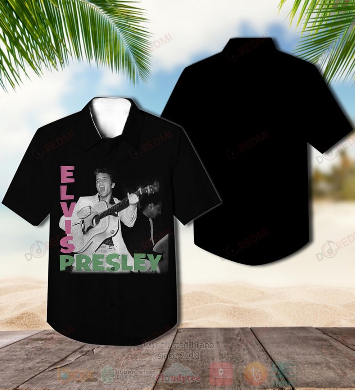 Elvis Presley Guitar Hawaiian Shirt