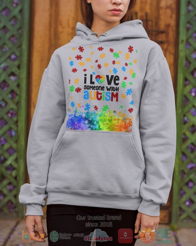 I Love Someone With Autism Shirt Hoodie 1 2 3 4 5 6 7 8 9 10 11 12
