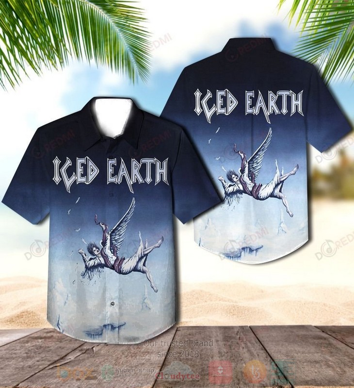 Iced Earth Angel Hawaiian Shirt