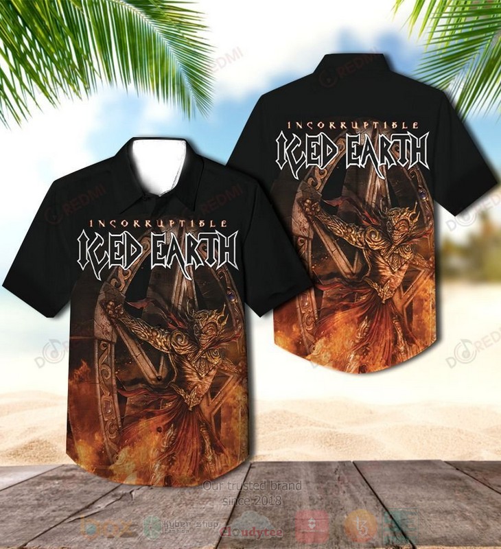 Iced Earth Incorruptible Hawaiian Shirt