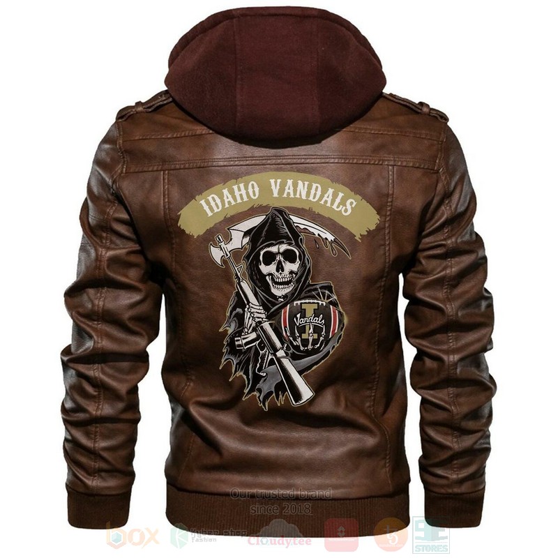 Idaho Vandals NCAA Football Sons of Anarchy Browns Leather Jacket
