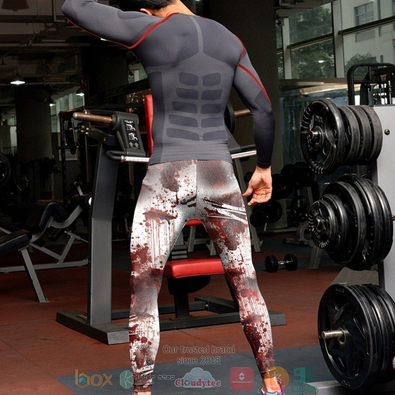 Im Fine white Unisex Leggings 1 2 3 4 5 6 7 8