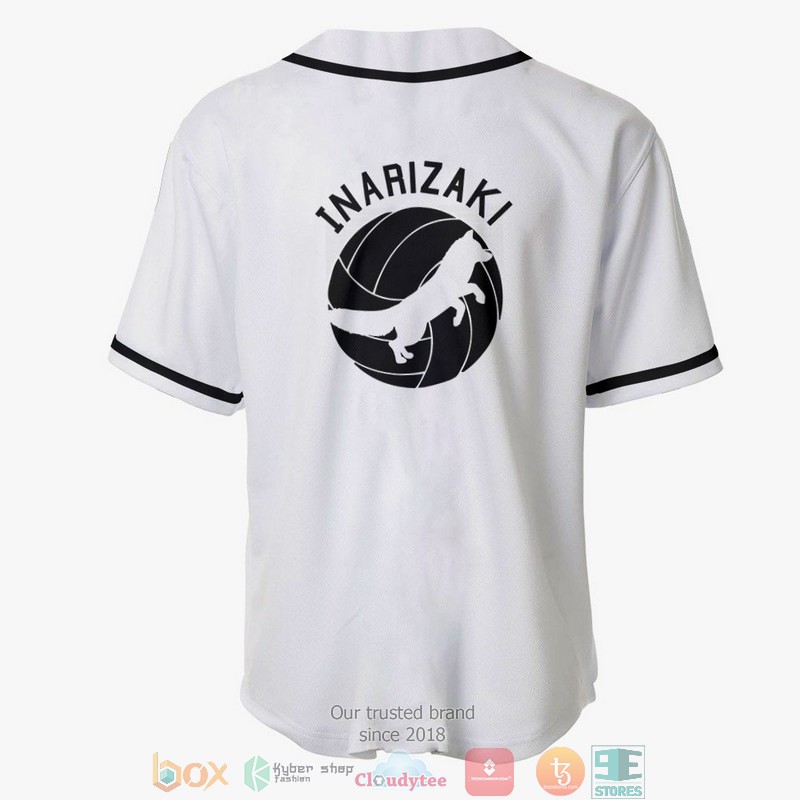 Inarizaki Haikyuu Baseball Jersey Shirt 3 Inarizaki Haikyuu Baseball Jersey Shirt 1 2