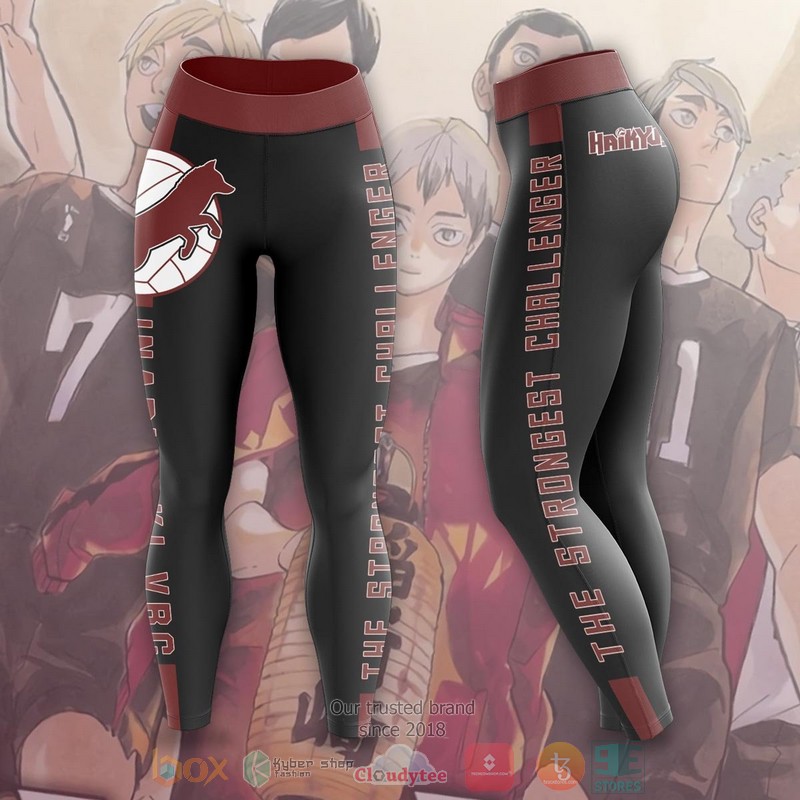 Inarizaki The Strongest Challenger Unisex Leggings 1