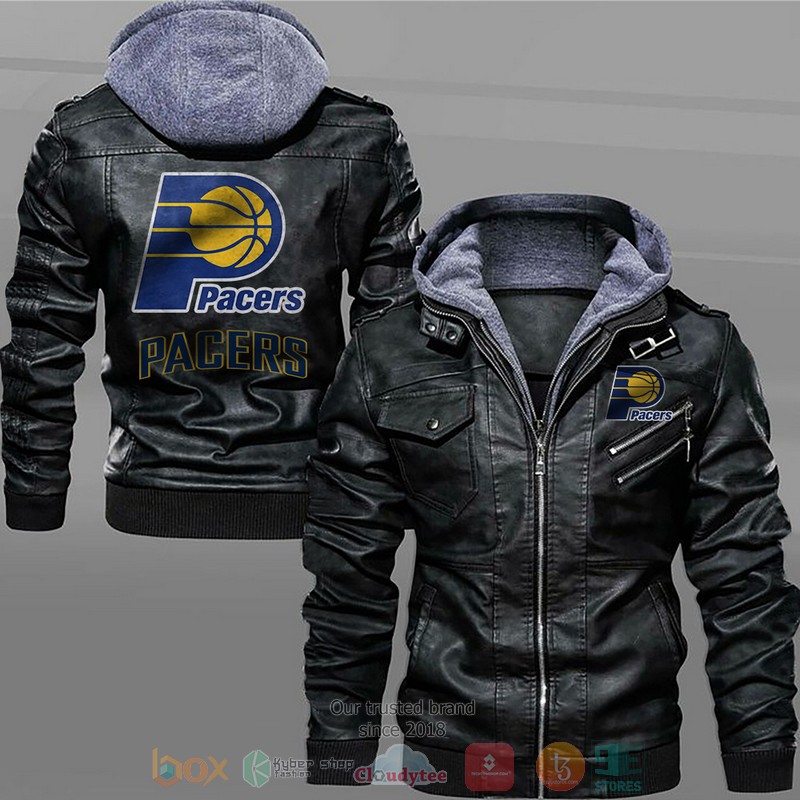 BEST Indiana Pacers NBA Leather Jacket 4 Indiana Pacers NBA Leather Jacket