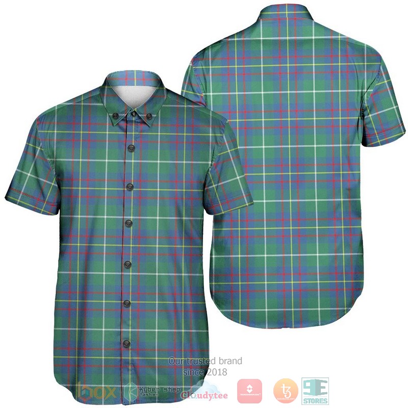 NEW Inglis Ancient Tartan Hawaii Shirt 1 Inglis Ancient Tartan Hawaiian Shirt