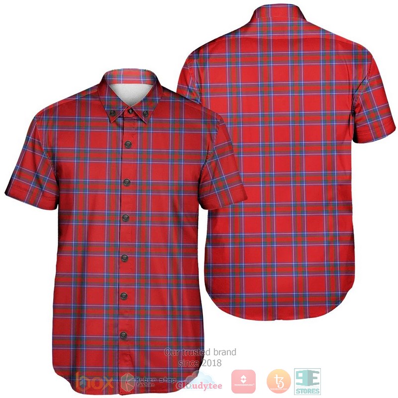 Inverness District Tartan Hawaiian Shirt