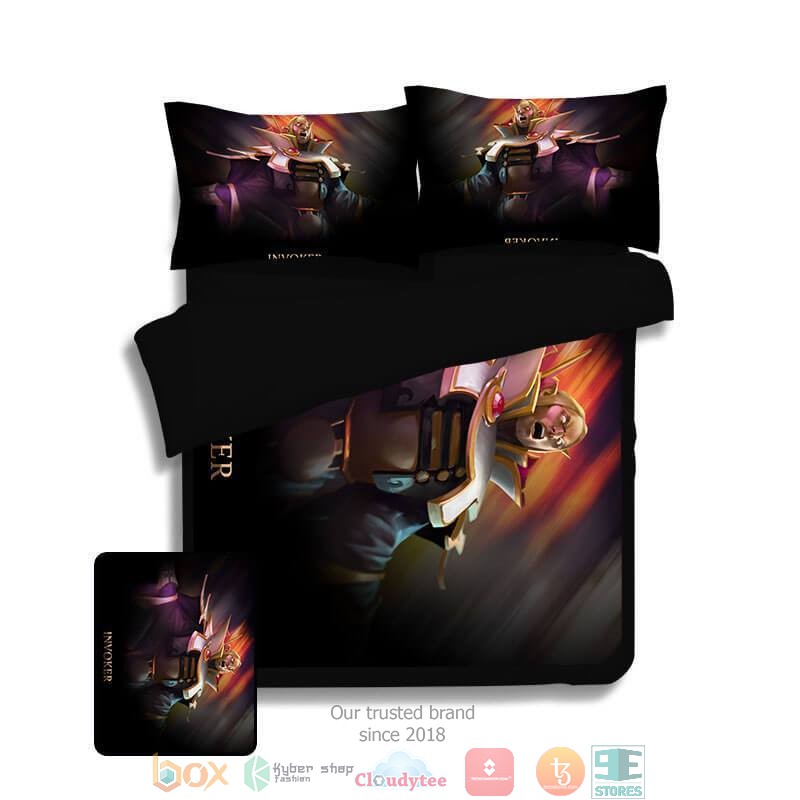Invoker Black Invoker Bedding Set