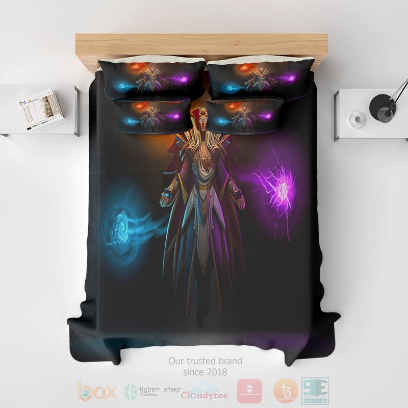 HOT Invoker Dota Attack Embossed Bedroom Bedding Set 2 Invoker Dota Attack Embossed Bedding Set 1