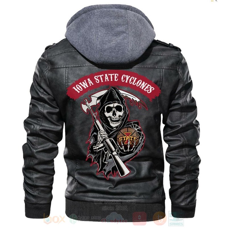Iowa State Cyclones NCAA Basketball Sons of Anarchy Blacks Leather Jacket