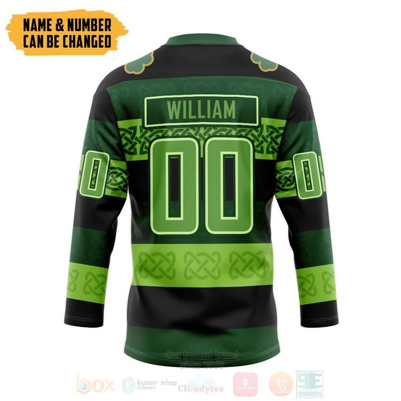Irish Drinking Team St Patricks Day Personalized Hockey Jersey 1