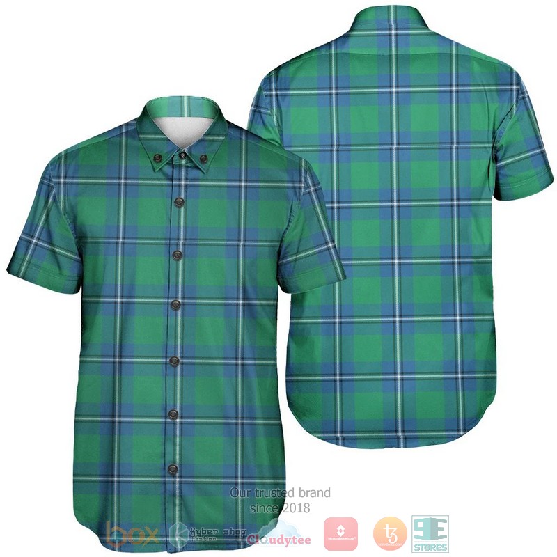 NEW Irvine Ancient Tartan Hawaii Shirt 7 Irvine Ancient Tartan Hawaiian Shirt