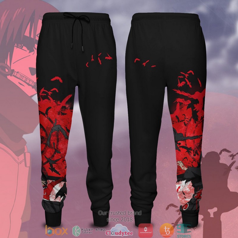 Itachi Summoning Crow Jogger Pants