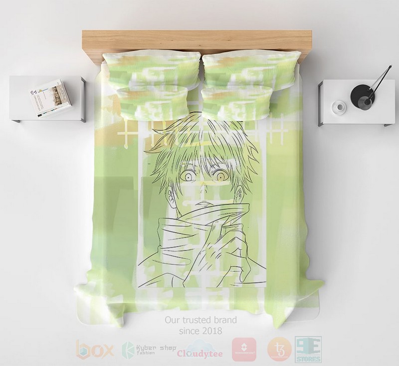 Itadori Yuji Ultimate Midwest Modern Abstract Art Sketch Jujutsu Kaisen Bedding Set 1