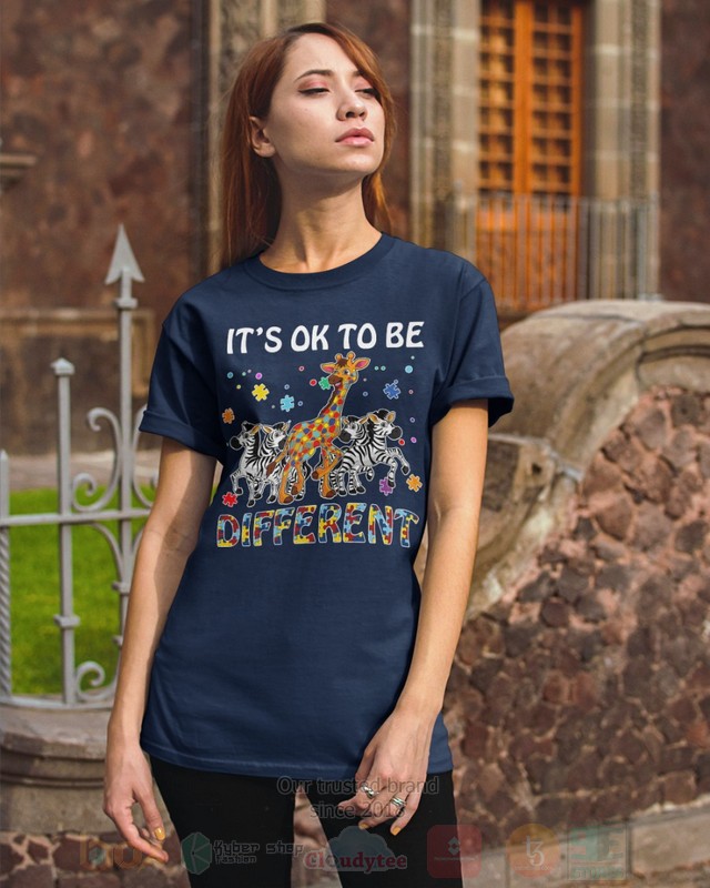 BEST It's Ok To Be Different Zebra All Over Print Hoodie, Shirts 4 Its Ok To Be Different Zebra Hoodie Shirt 1 2 3