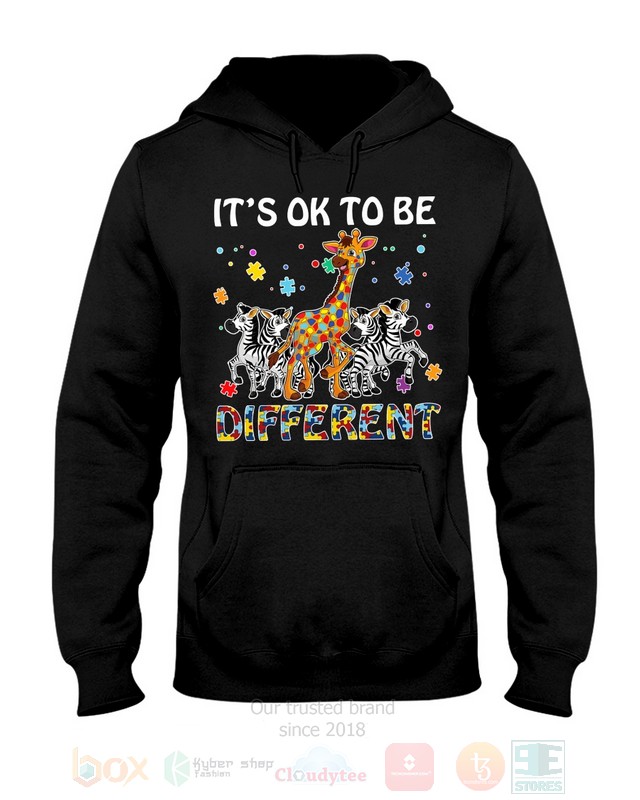 BEST It's Ok To Be Different Zebra All Over Print Hoodie, Shirts 5 Its Ok To Be Different Zebra Hoodie Shirt 1 2 3 4