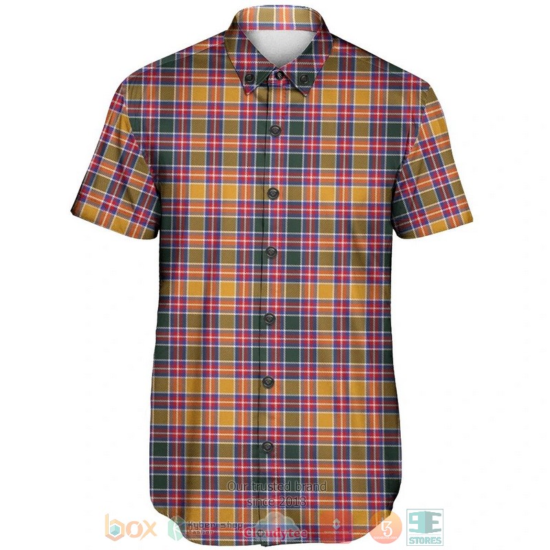 NEW Jacobite Tartan Hawaii Shirt 2 Jacobite Tartan Hawaiian Shirt 1