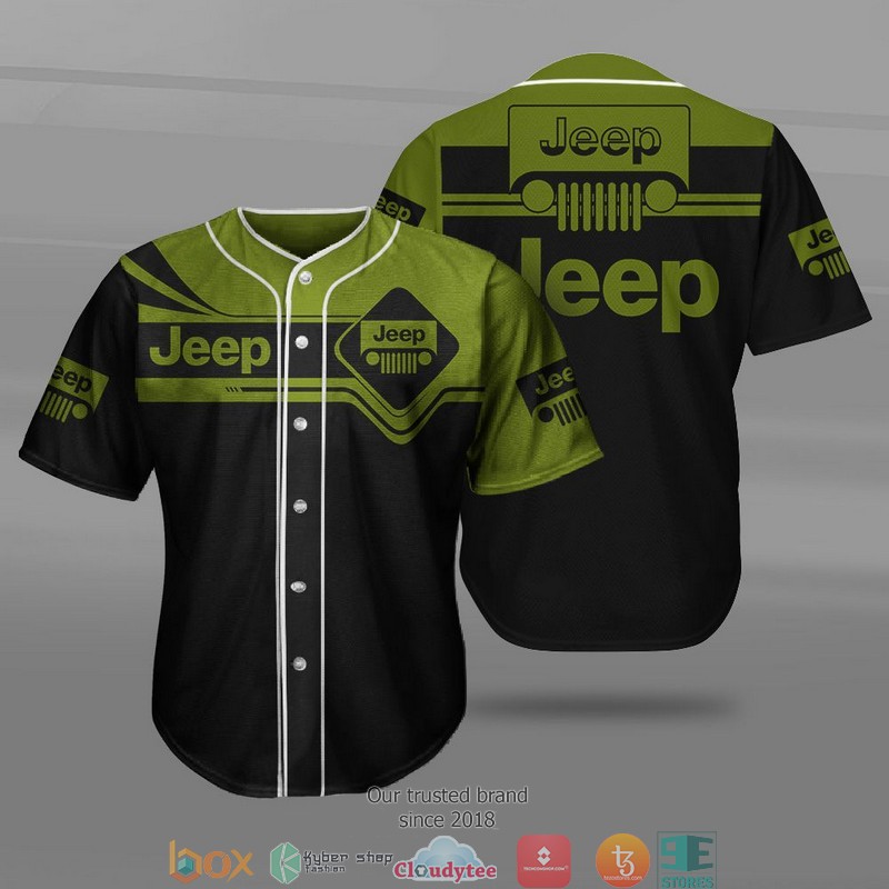 Jeep Car Motor Baseball Jersey
