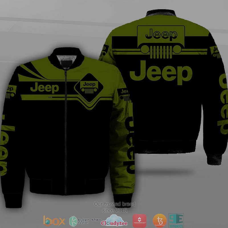Jeep Car Motor Bomber Jacket
