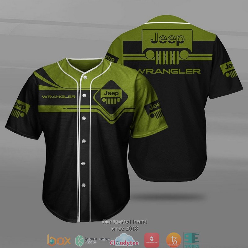 Jeep Wrangler Car Motor Baseball Jersey