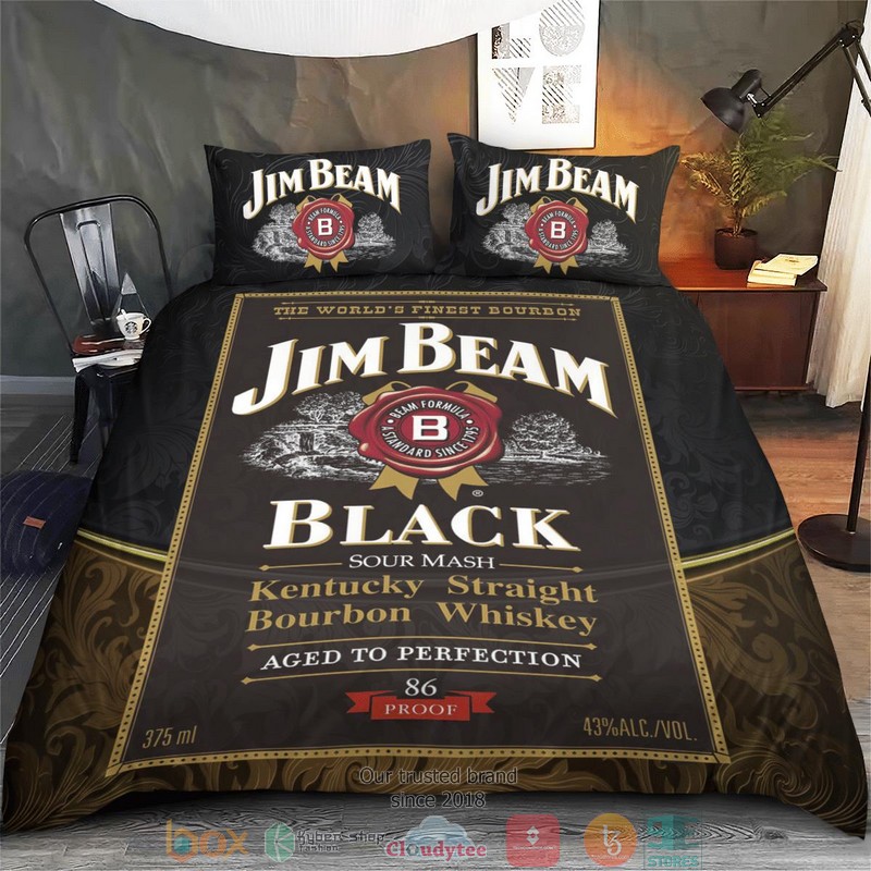 Jim Beam Black Drinking Bedding Set