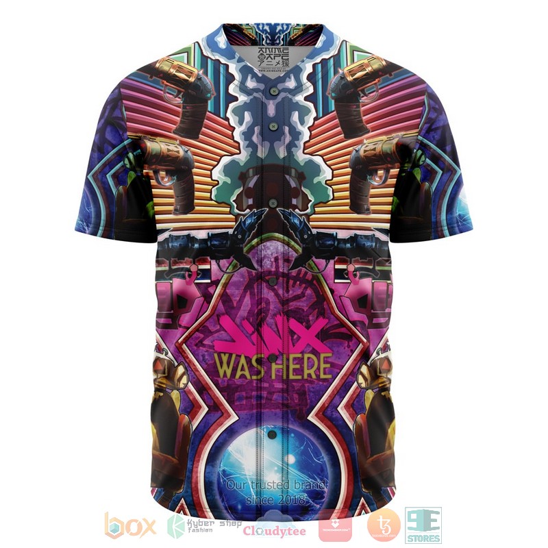 Jinx Arcane League Of Legends Baseball Jersey