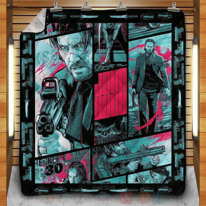 John Wick Movie Quilt