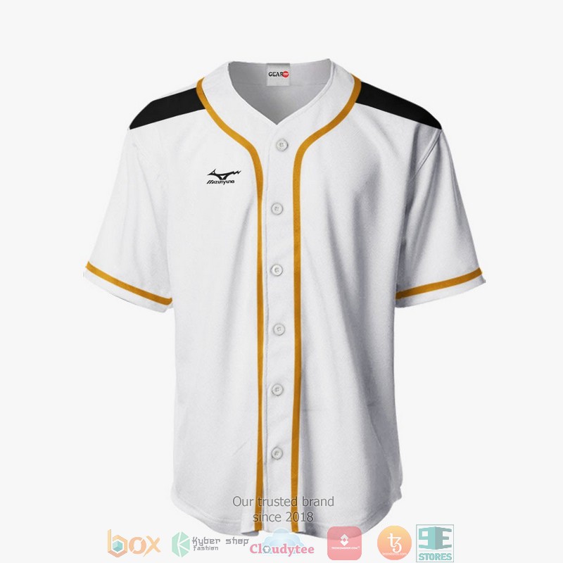 Johzenji Haikyuu Baseball Jersey Shirt 2 Johzenji Haikyuu Baseball Jersey Shirt 1