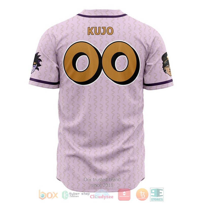 HOT Jotaro Kujo Star Platinum Jojos Bizarre Adventure Baseball Shirt 2 Jotaro Kujo Star Platinum Jojos Bizarre Adventure Baseball Jersey 1