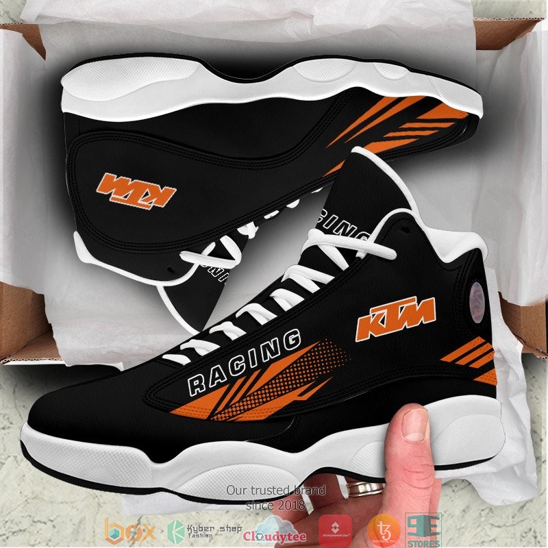 KTM Racing black Air Jordan 13 Sneaker Shoes 18 KTM Racing black Air Jordan 13 Sneaker Shoes