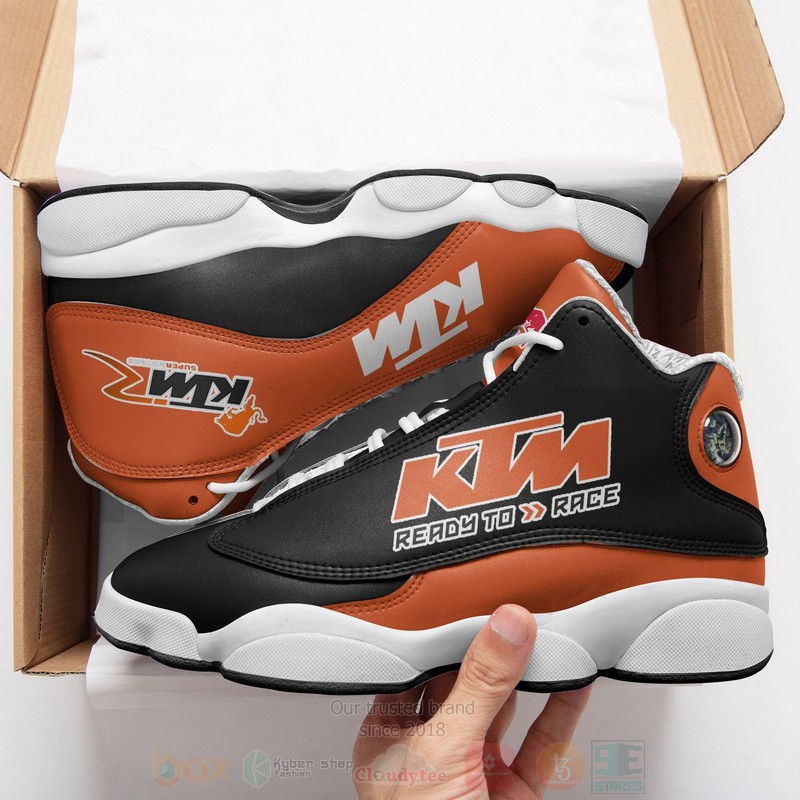 KTM Ready To Race Air Jordan 13 Shoes 1