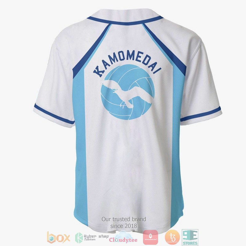 Kamomedai Haikyuu Baseball Jersey Shirt 3 Kamomedai Haikyuu Baseball Jersey Shirt 1 2