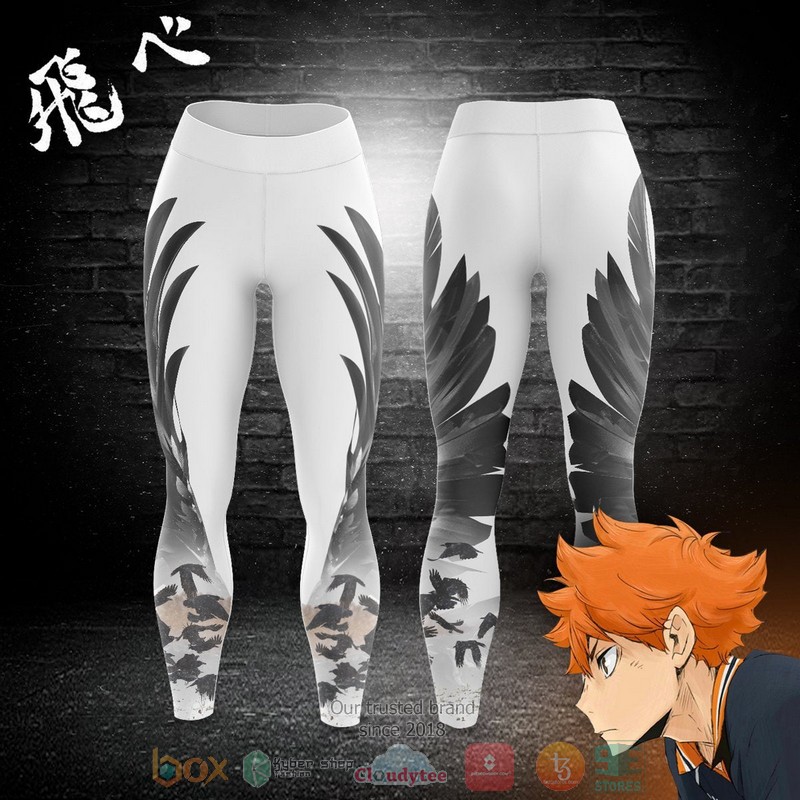 Karasuno Crows Unisex Leggings 1