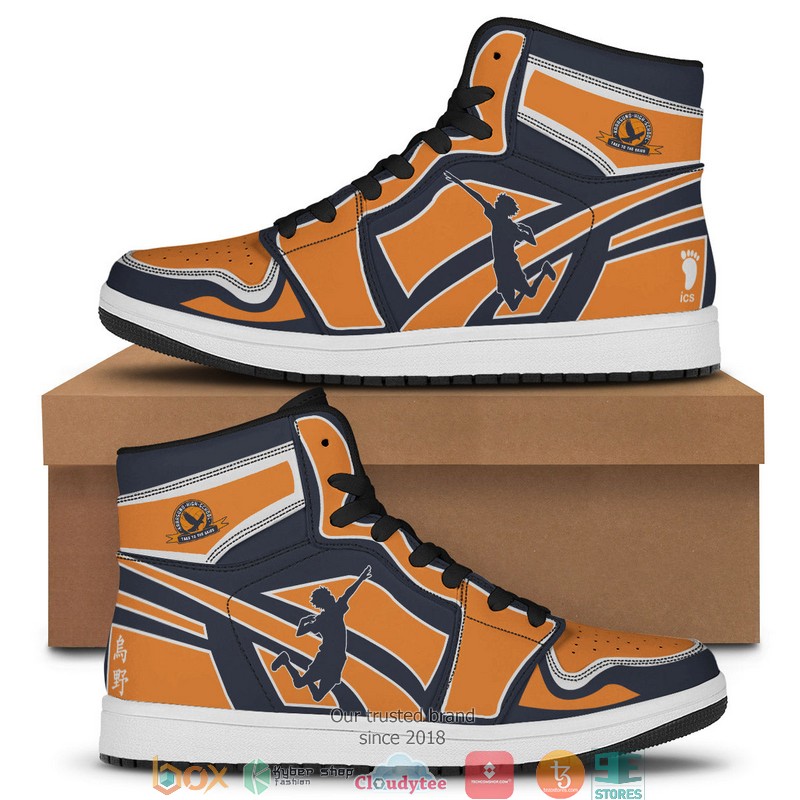 Karasuno to the skies Air Jordan High Top Sneaker