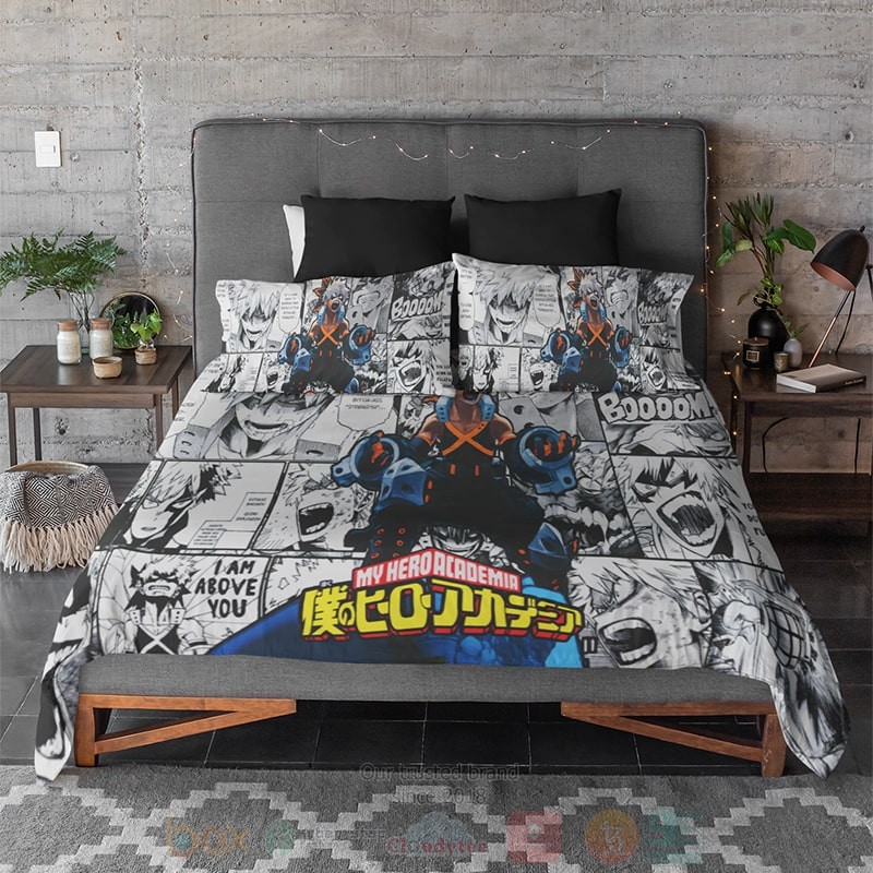 Katsuki Bakugo Boom Style My Hero Academia Bedding Set 1