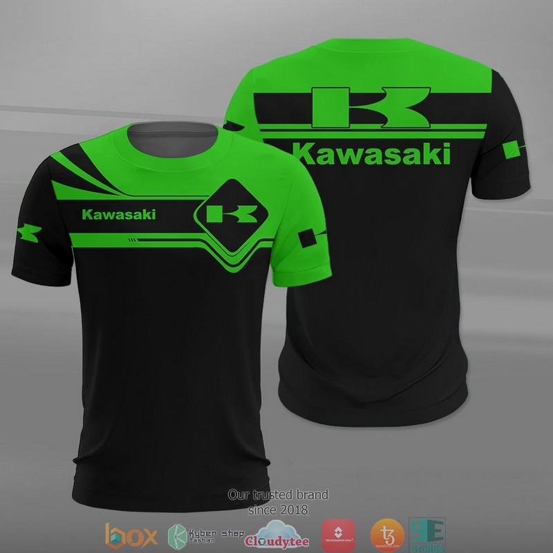 Kawasaki Car Motor 3D Shirt Hoodie