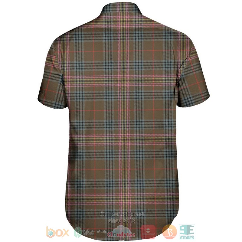 NEW Kennedy Weathered Tartan Hawaii Shirt 3 Kennedy Weathered Tartan Hawaiian Shirt 1 2