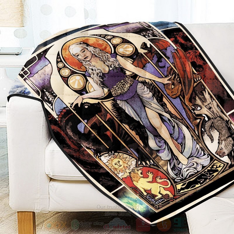 BEST Khaleesi Game of Thrones Quilted Fabric 3 Khaleesi Game of Thrones Quilt 1 2