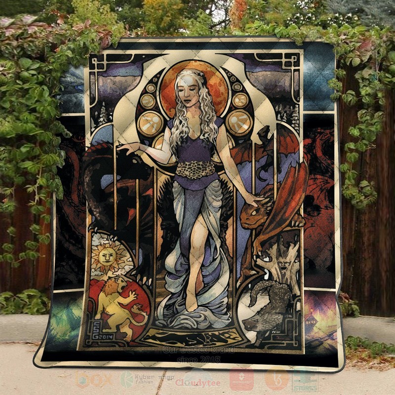 BEST Khaleesi Game of Thrones Quilted Fabric 4 Khaleesi Game of Thrones Quilt 1 2 3
