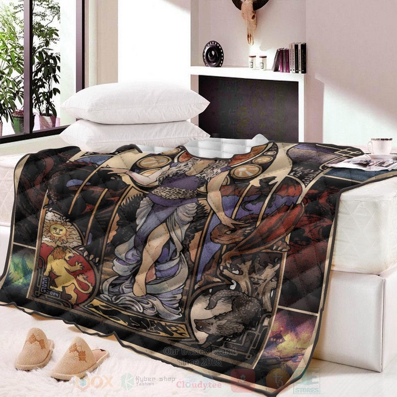 BEST Khaleesi Game of Thrones Quilted Fabric 5 Khaleesi Game of Thrones Quilt 1 2 3 4