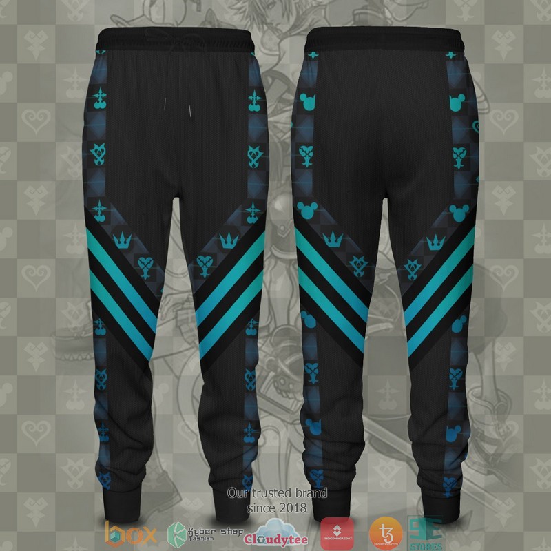 Khearts Pattern Jogger Pants