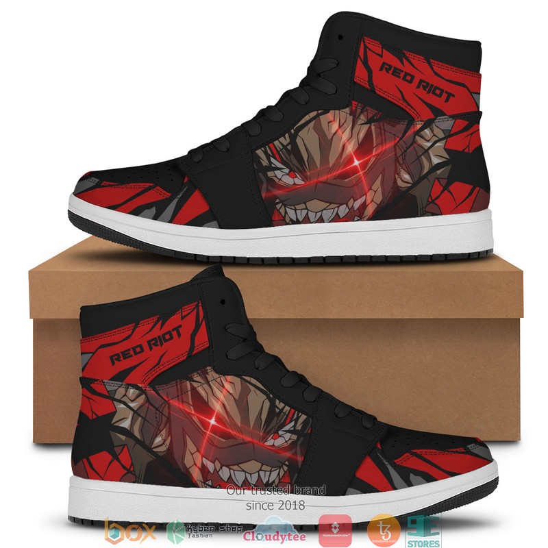 Kirishima Riot Air Jordan High Top Sneaker 12 Kirishima Riot Air Jordan High Top Sneaker