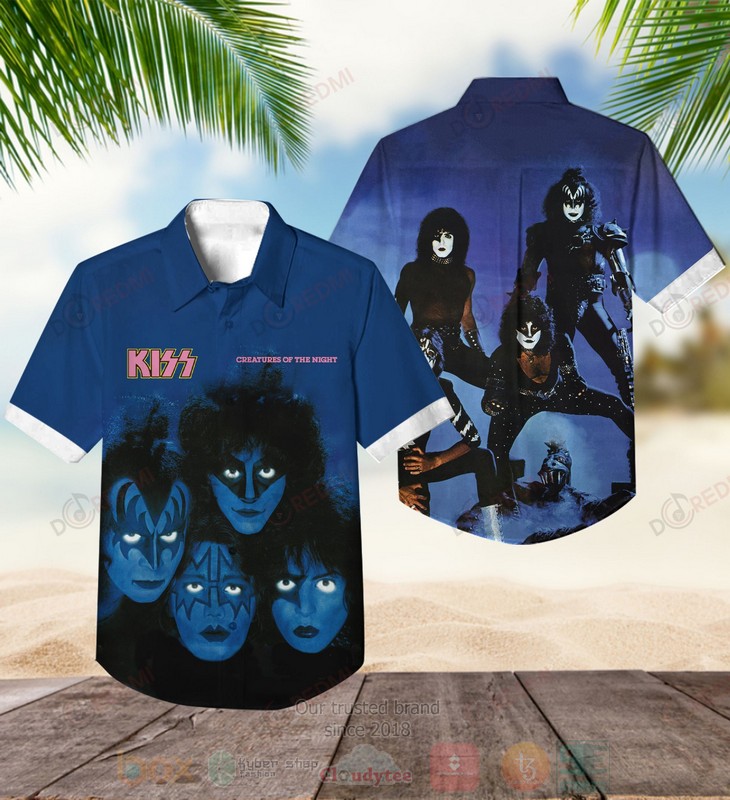 Kiss Creatures of The Night Hawaiian Shirt