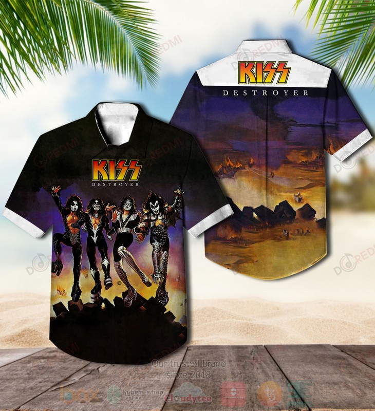 Kiss Destroyer Album Hawaiian Shirt