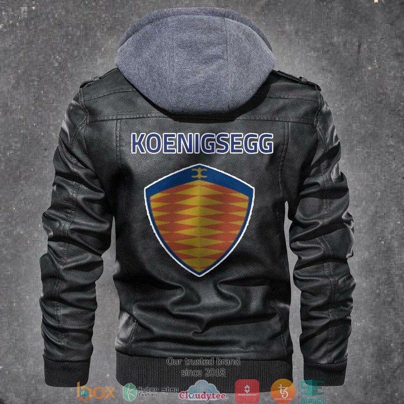 Koenigsigegg Automobile Car Motorcycle Leather Jacket
