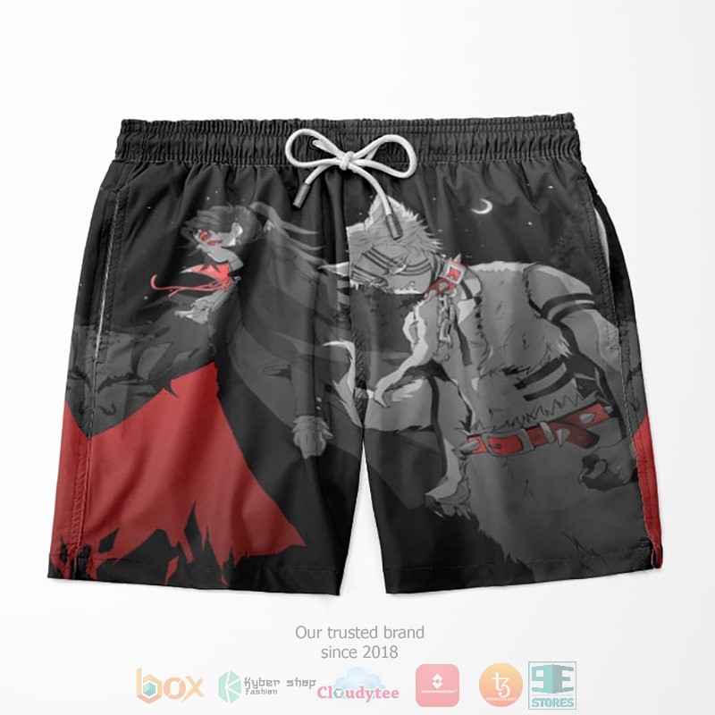 Kokushibou Akaza Uppar Moon Demon Art shorts