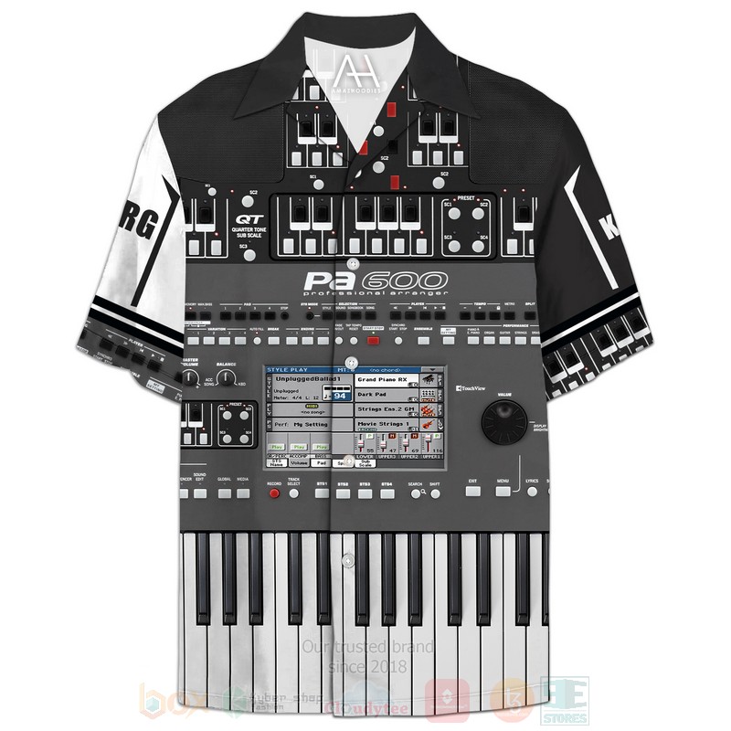 BEST Korg Piano All Over Print Hawaiian Shirt 1 Korg Piano Hawaiian Shirt
