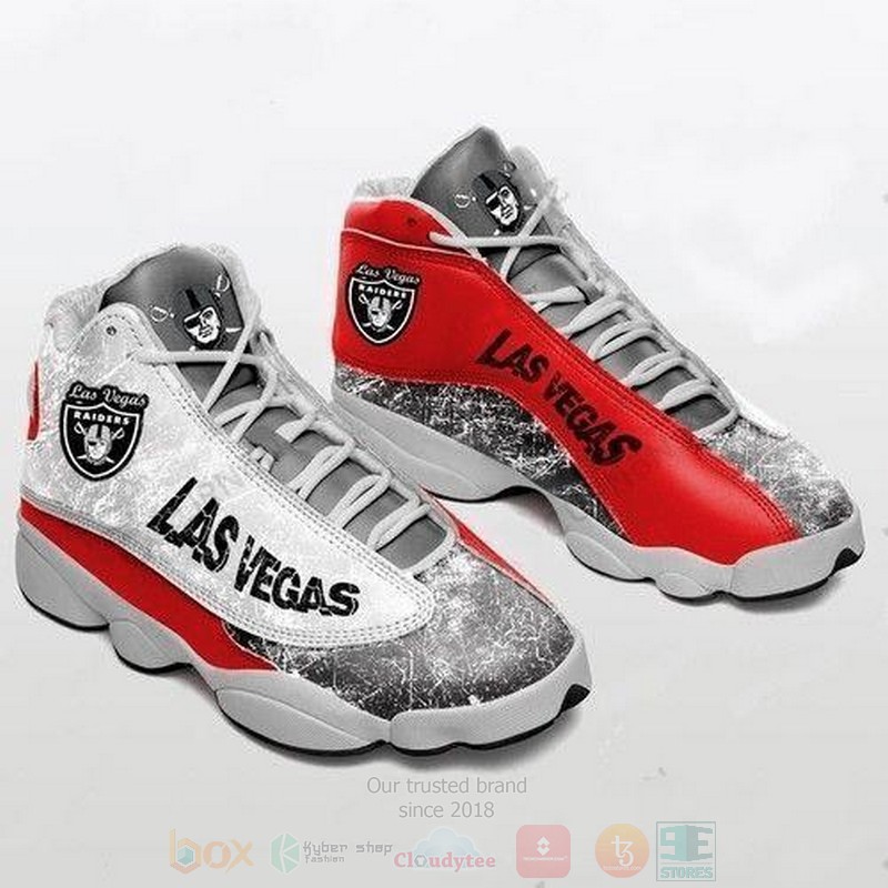 Las Vegas Raiders Football NFL Air Jordan 13 Shoes
